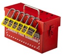 [251301850062] Caja de Bloqueo Roja