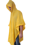 [303015932] Poncho Amarillo PVC Talle Unico