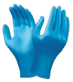 [300950737701] Guante Descartable Nitrilo Azul caja x100 (S)